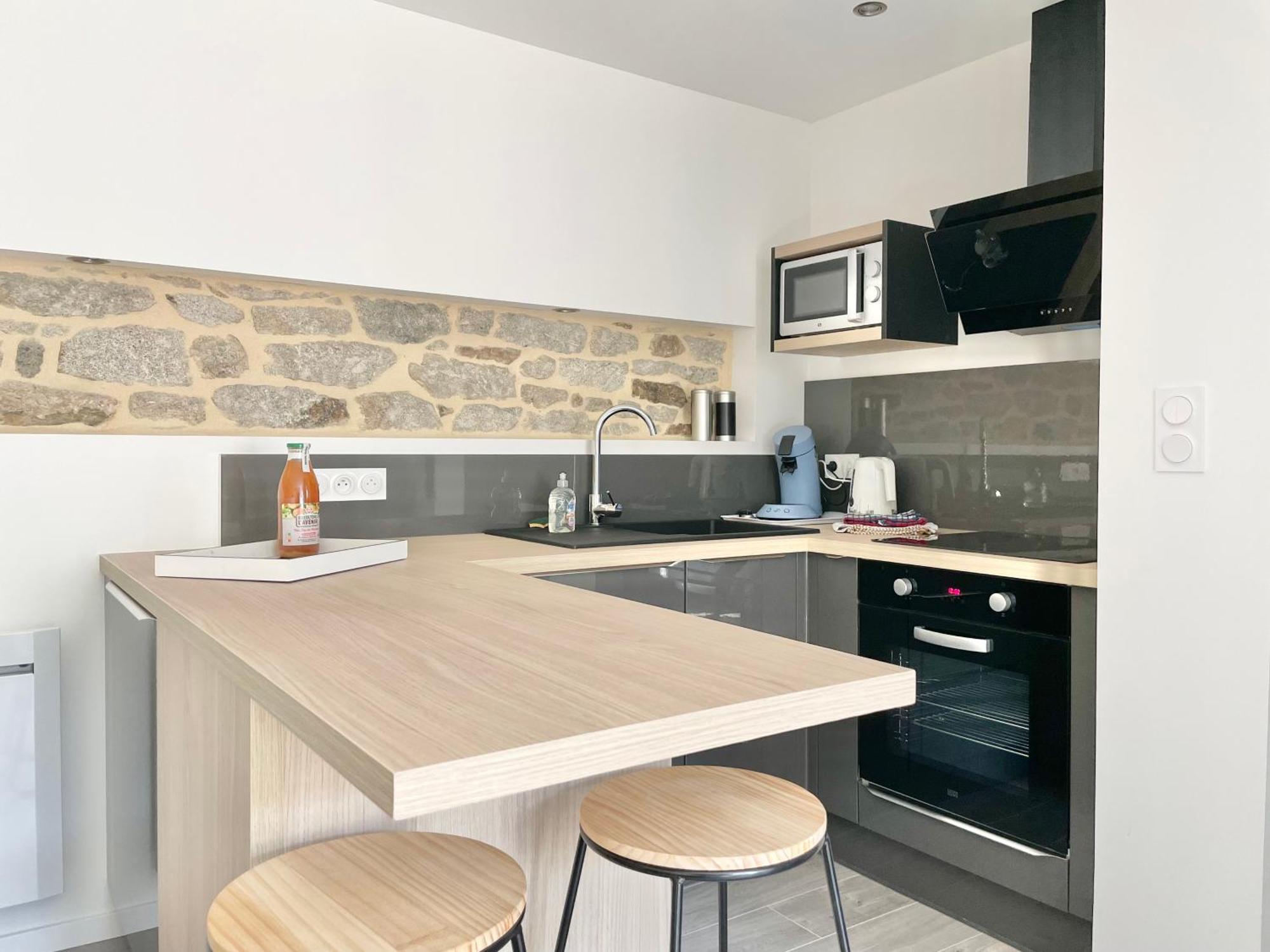 Le Calloch 2D - Studio 4 Etoiles - Quartier Gare - Wifi - Netflix Quimper Eksteriør bilde